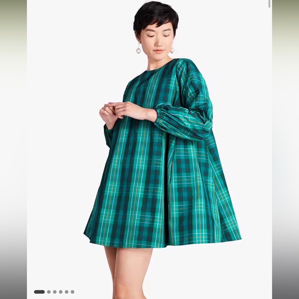 Greenhouse Plaid Ella Dress size XS